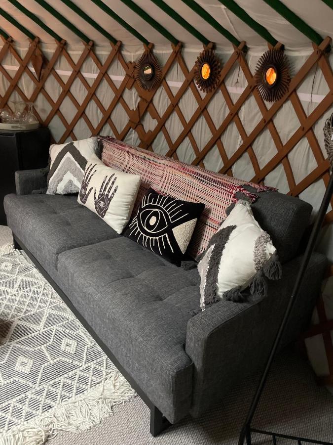 ホテルO Dan Y Coed Luxury Yurt With Hot Tub Chwilog エクステリア 写真